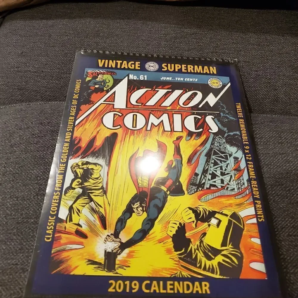 Superman 2019 Calendar